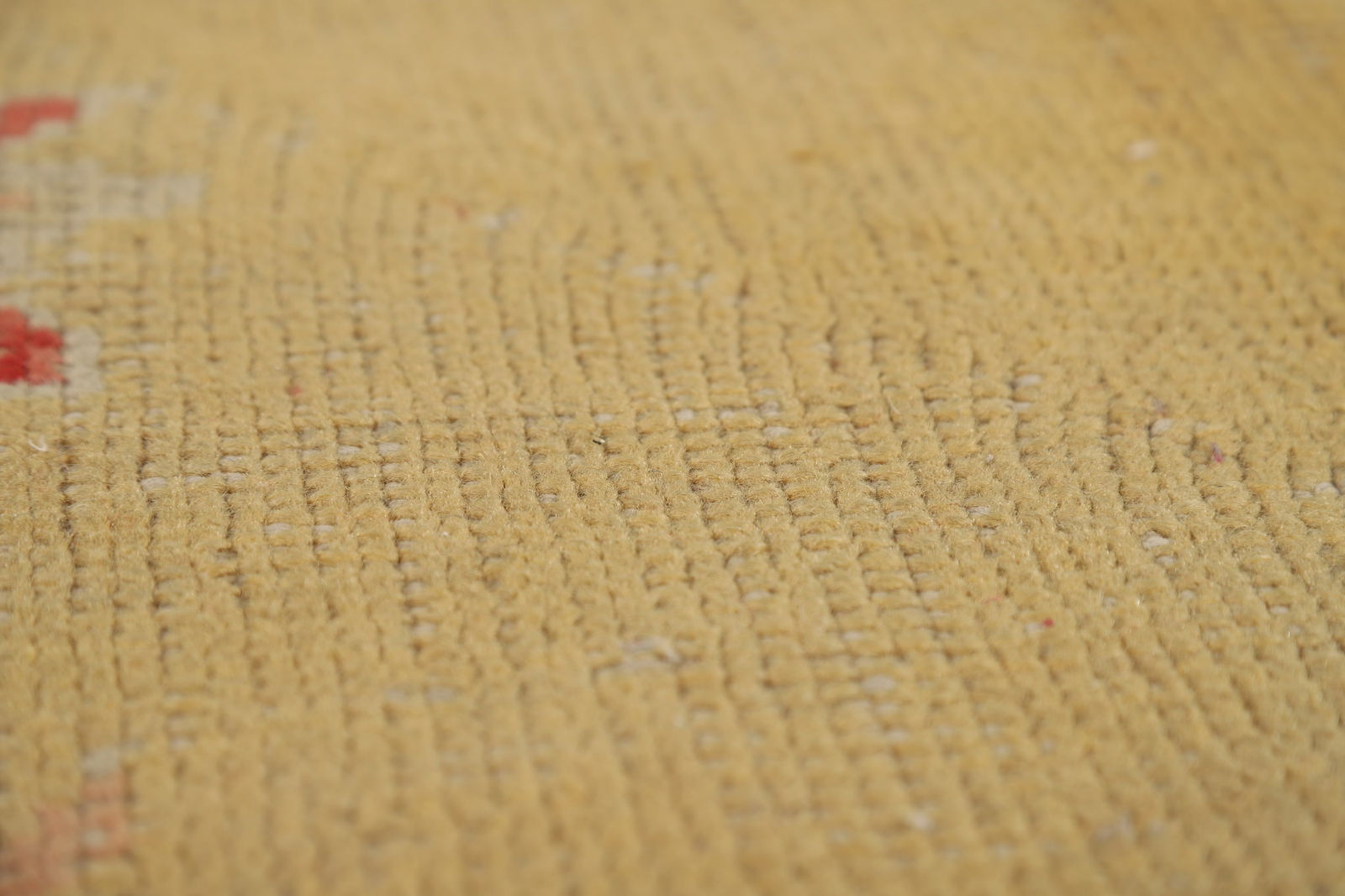 Pre-1900 Antique Vegetable Dye Oushak Turkish Area Rug 7x10 - 10