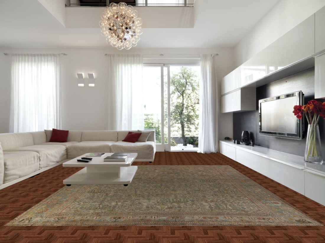 Pre-1900 Antique Vegetable Dye Bakhtiari Persian Large Rug 12x16 - 2