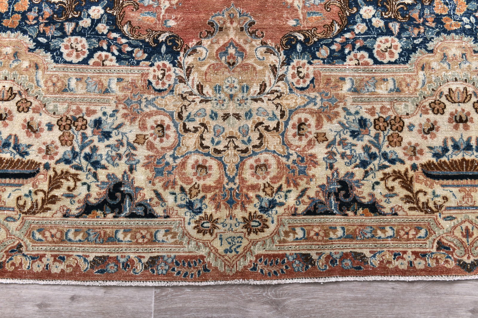 10'5'' x 13'8'' Turkish Vintage Runner Rug - 21762 - 8