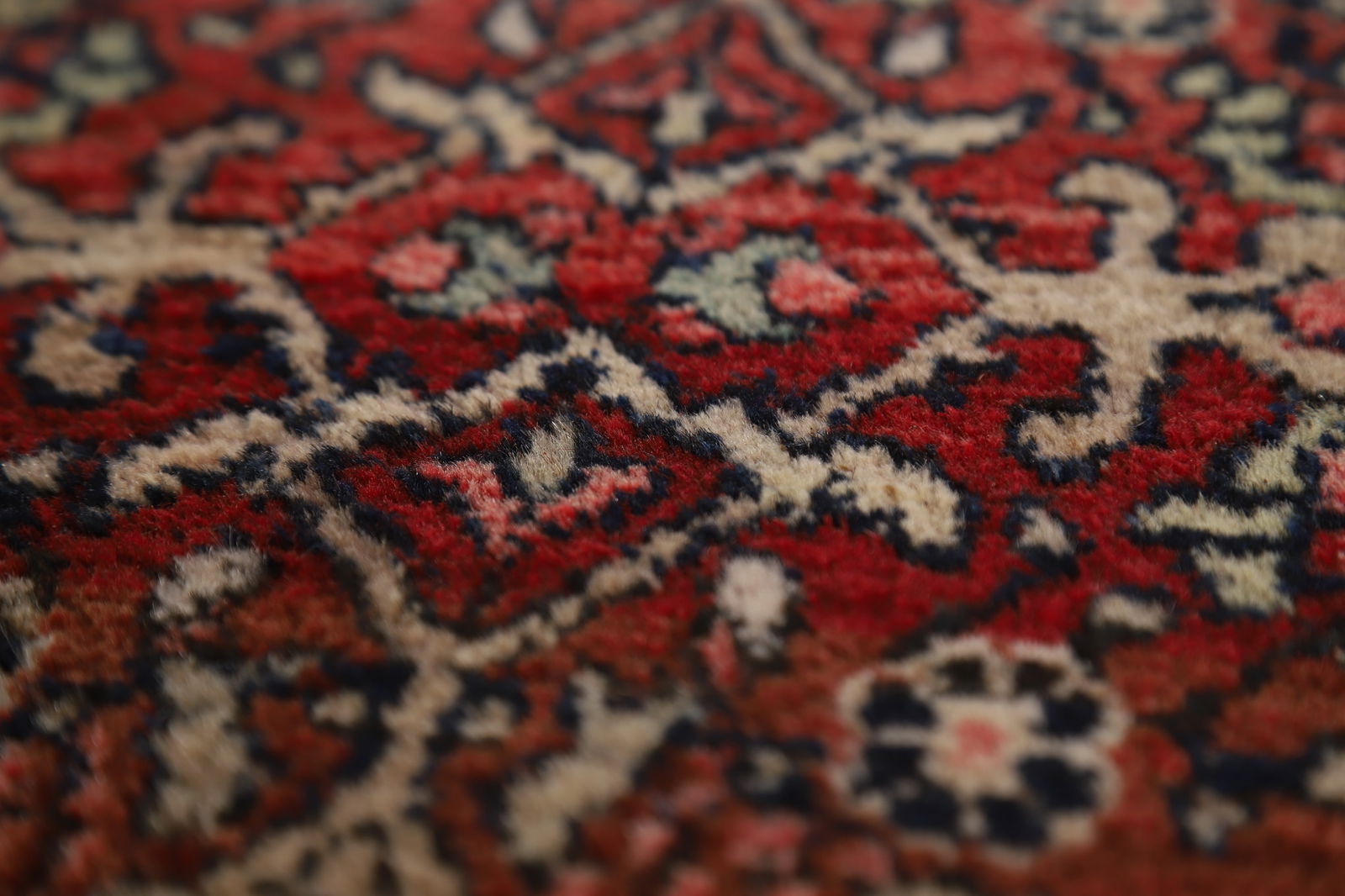 Antique Vegetable Dye Bidjar Persian Area Rug 9x12 - 12