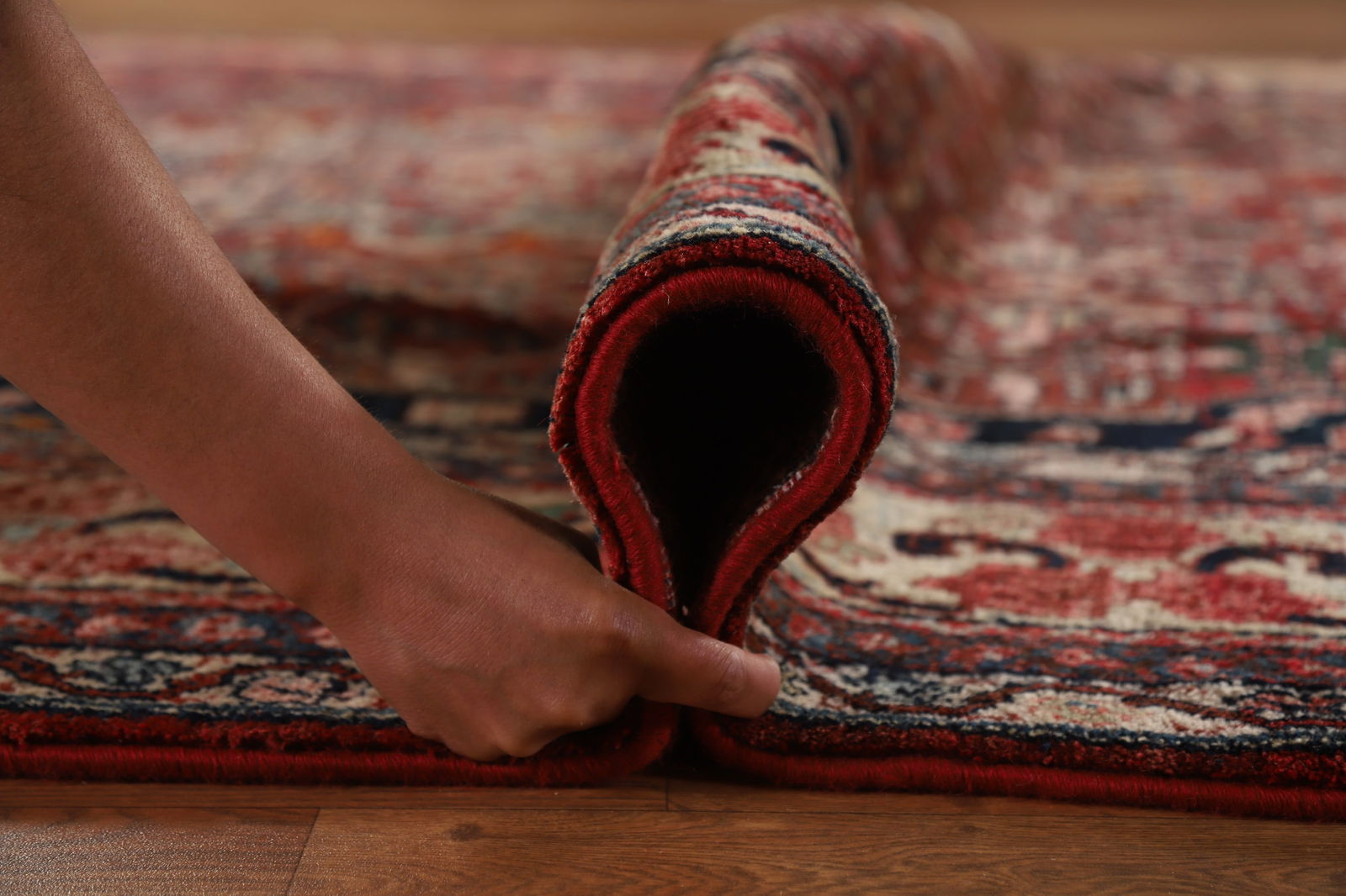 Antique Vegetable Dye Bidjar Persian Area Rug 9x12 - 20