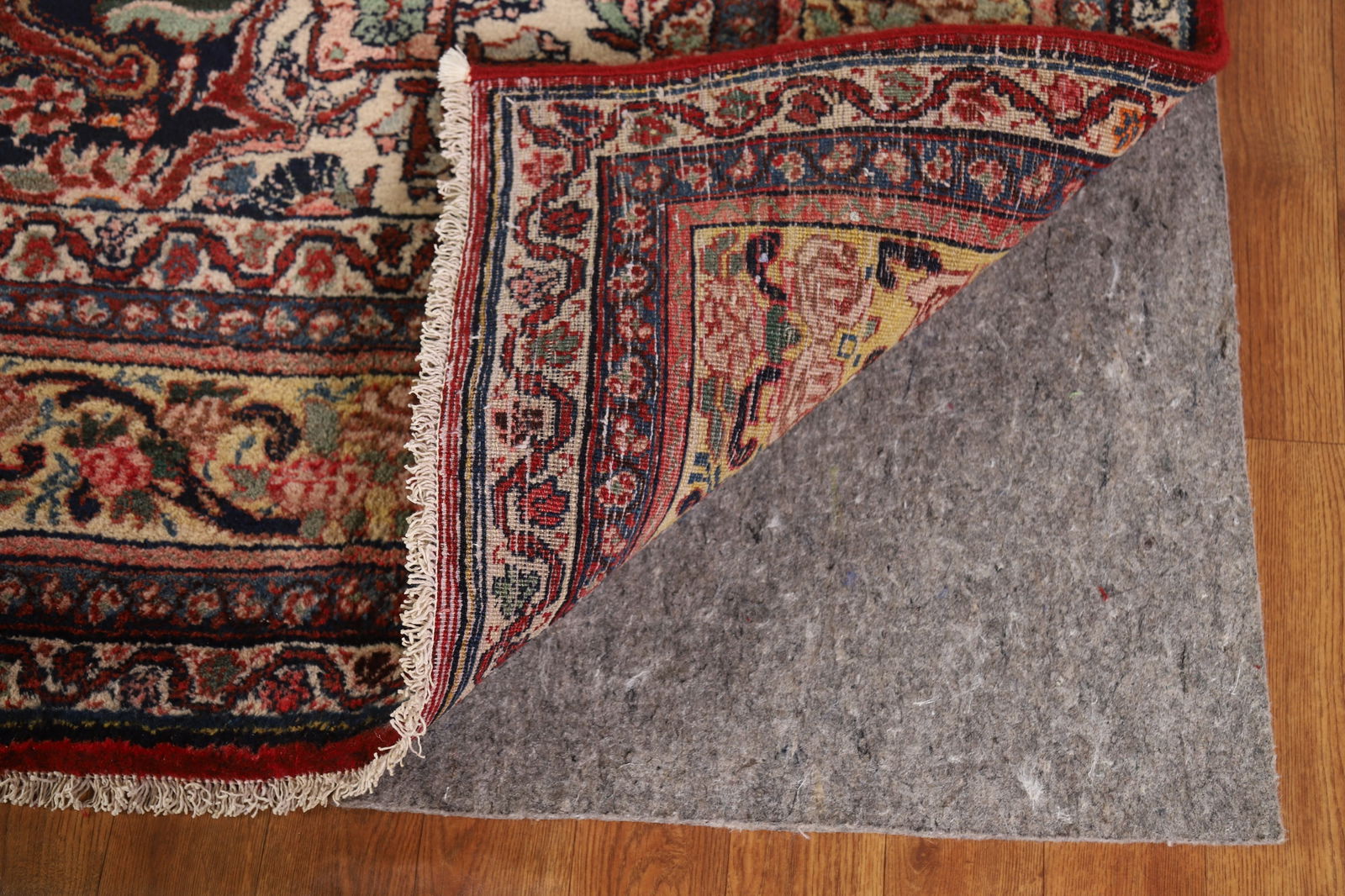 Antique Vegetable Dye Bidjar Persian Area Rug 9x12 - 8