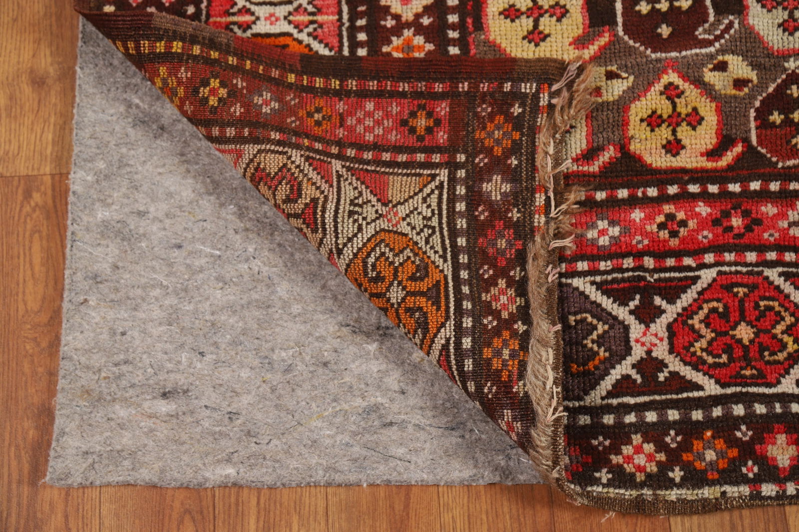 Pre-1900 Antique Vegetable Dye Kazak Oriental Runner Rug 4x10 - 8