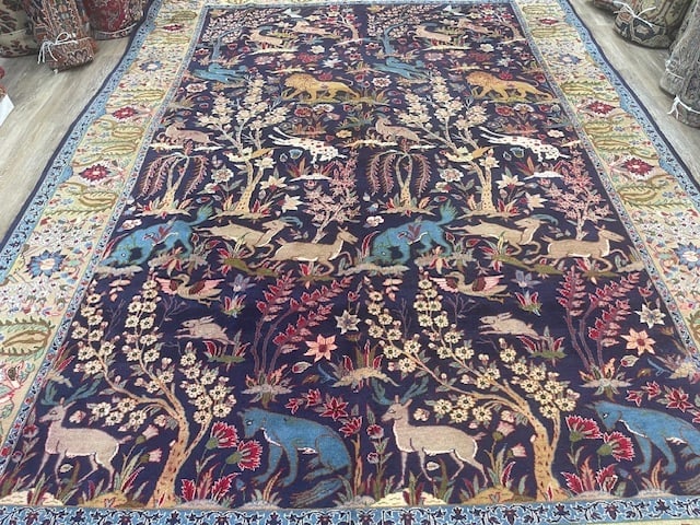 Vintage Persian Rug-5257/FD - 9