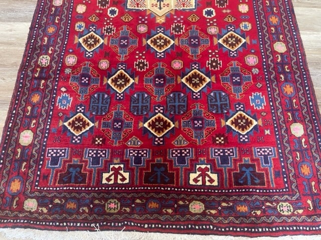 Vintage Persian Joshghan Rug-4561 - 2