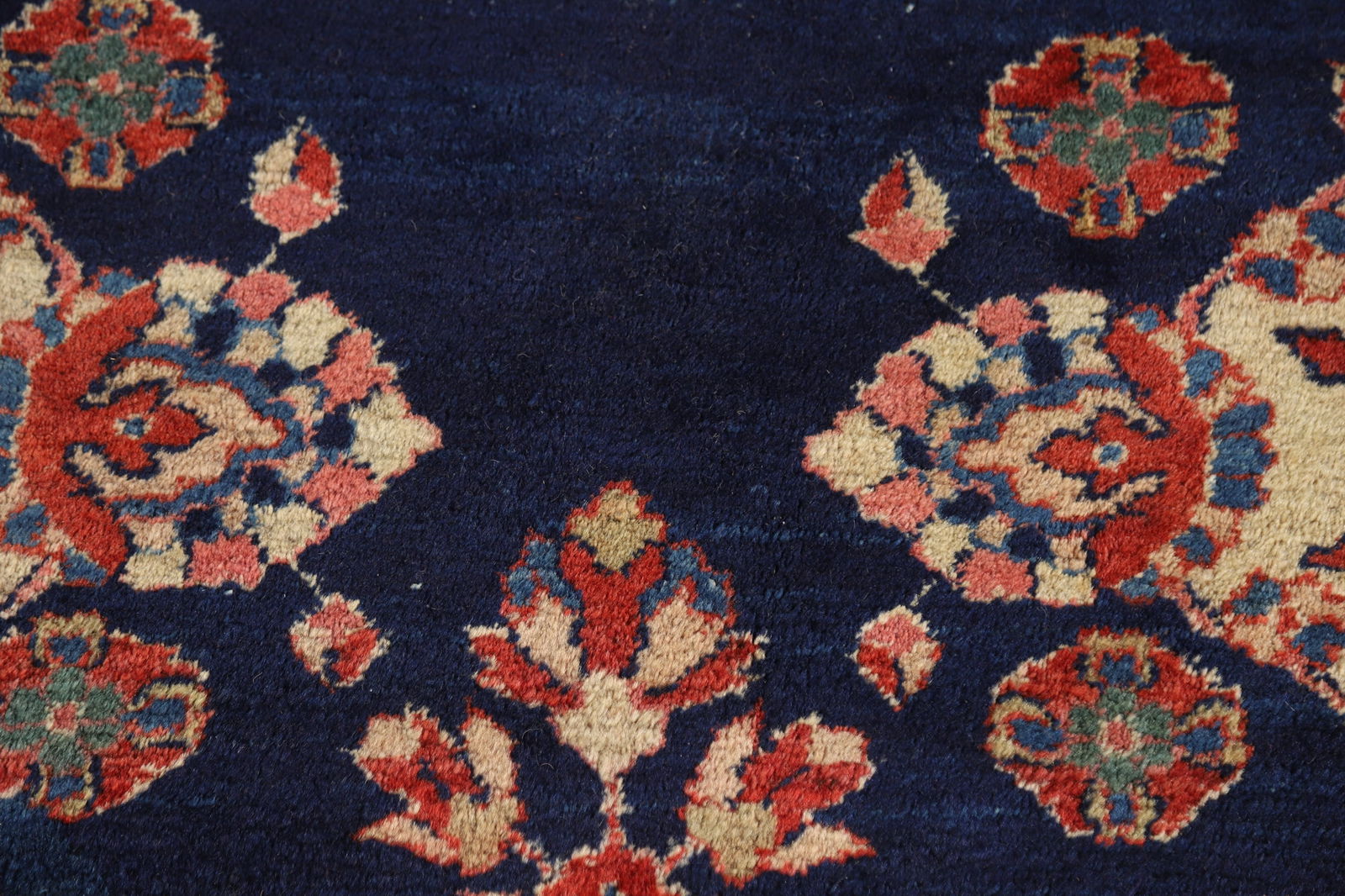 Antique Vegetable Dye Sarouk Mohajeran Persian Large Rug 11x19 - 10