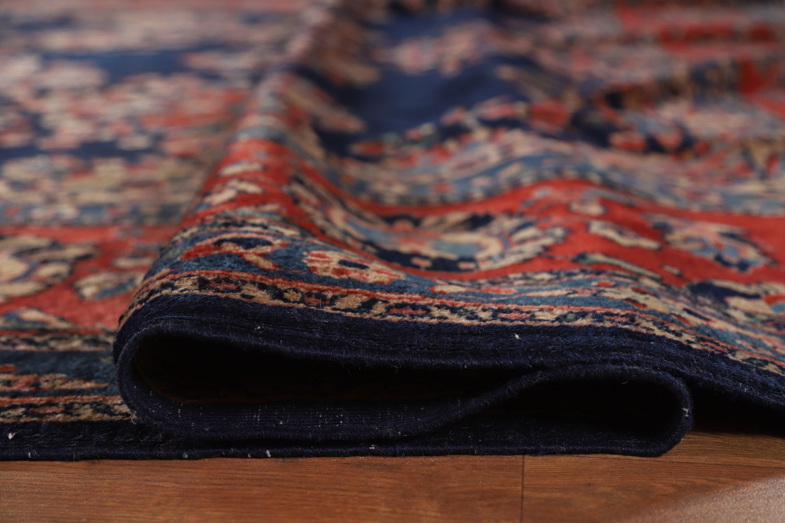 Antique Vegetable Dye Sarouk Mohajeran Persian Large Rug 11x19 - 16