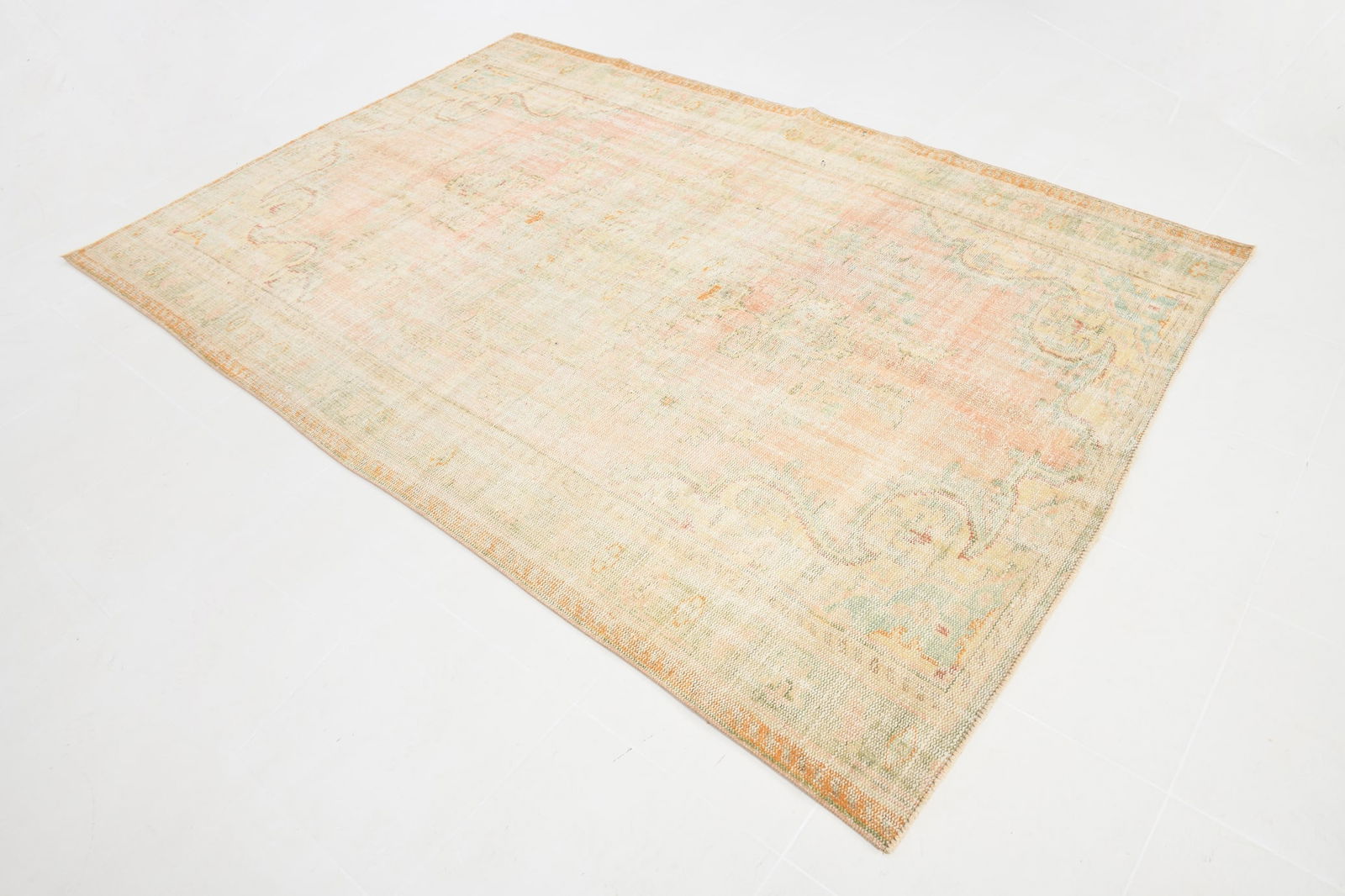 5'11'' x 9'0'' Vintage Wool Runner Rug - 17594 - 18