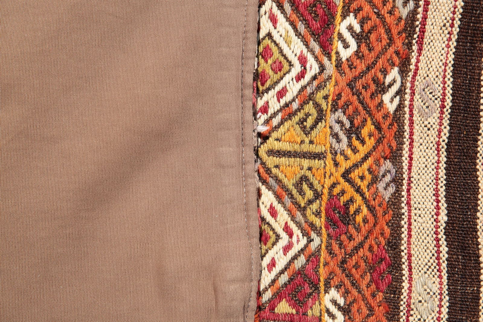 6'11'' x 9'11'' Handmade Vintage Wool Rug - 201 - 15