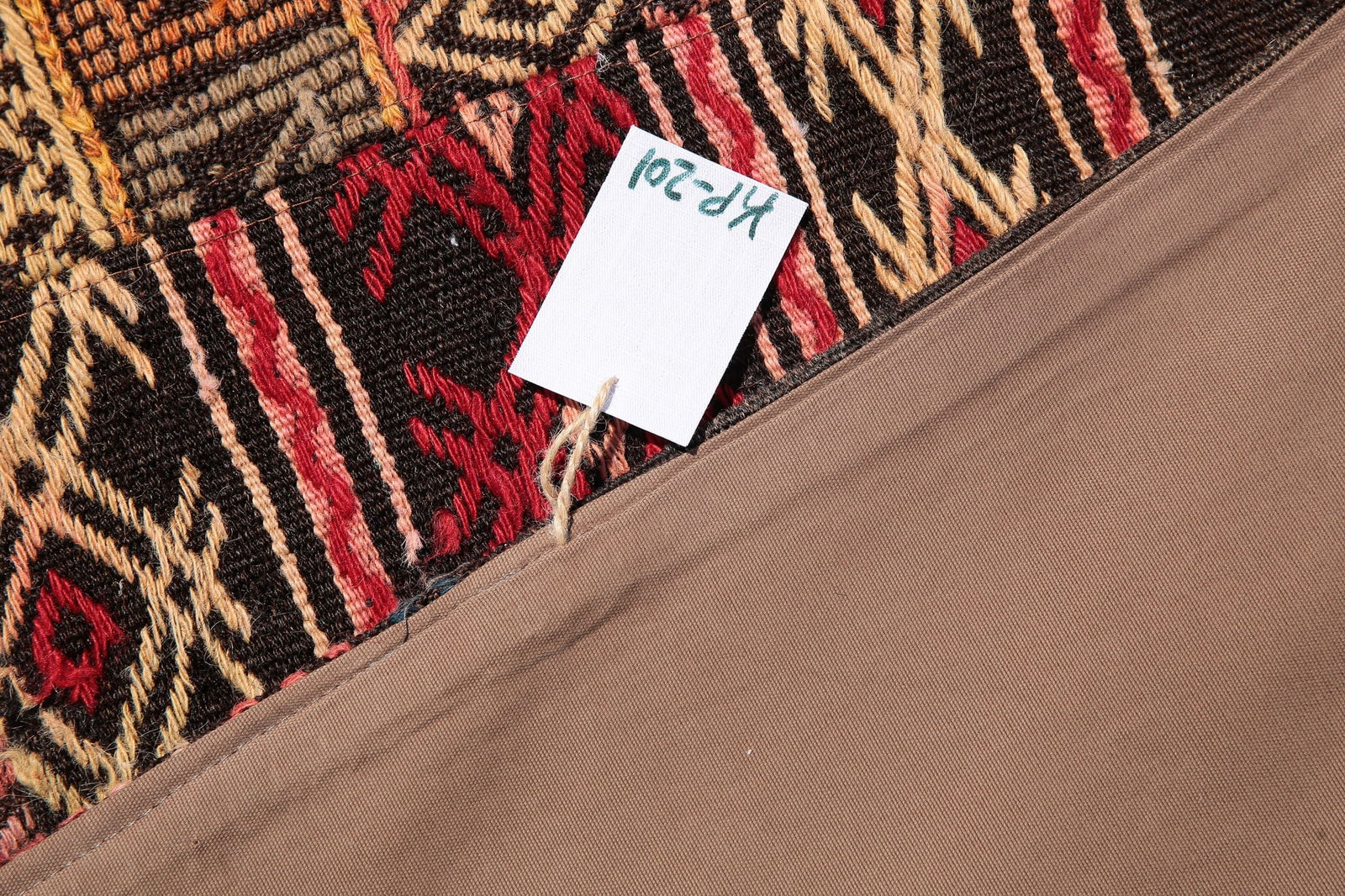 6'11'' x 9'11'' Handmade Vintage Wool Rug - 201 - 16