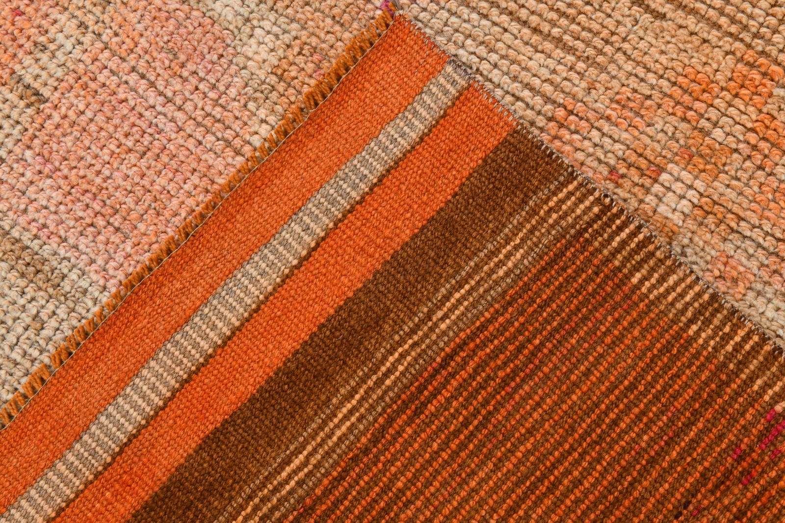 3'2'' x 12'3'' Vintage Wool Runner Rug - 22029 - 13