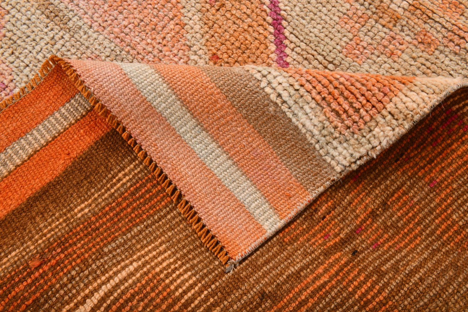 3'2'' x 12'3'' Vintage Wool Runner Rug - 22029 - 15