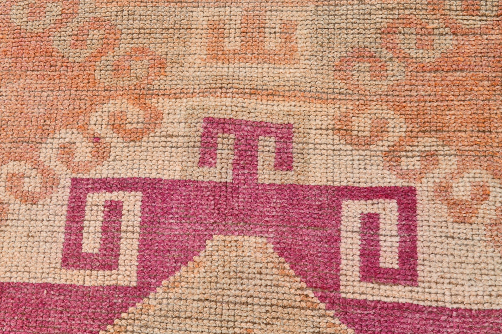 3'2'' x 12'3'' Vintage Wool Runner Rug - 22029 - 8