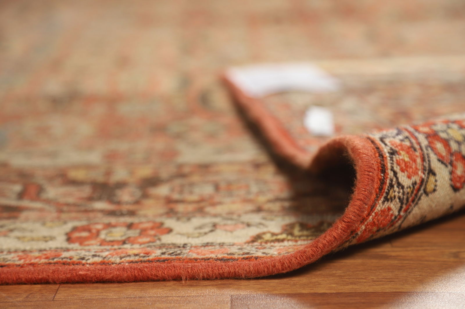 Antique Orange Sultanabad Persian Area Rug 8x12 - 19