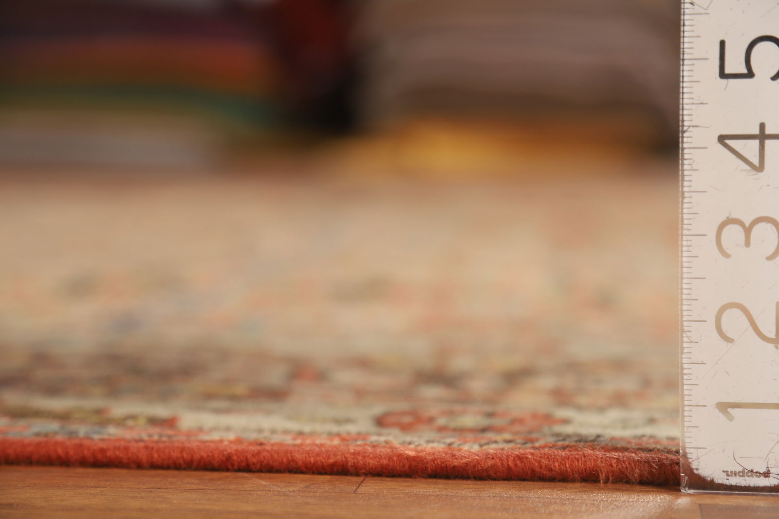 Antique Orange Sultanabad Persian Area Rug 8x12 - 20