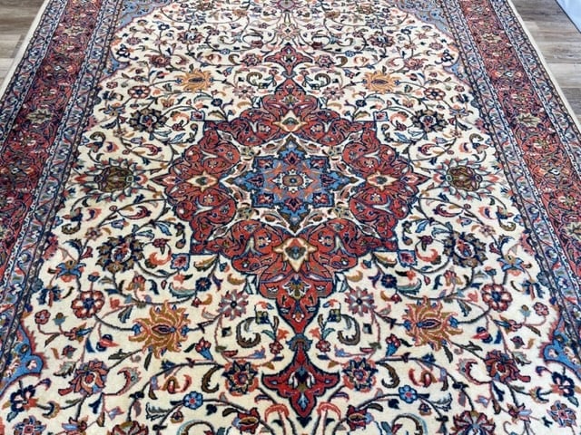 Vintage Persian Sarouk Rug-4405 - 2