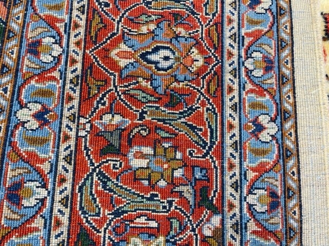 Vintage Persian Sarouk Rug-4405 - 8
