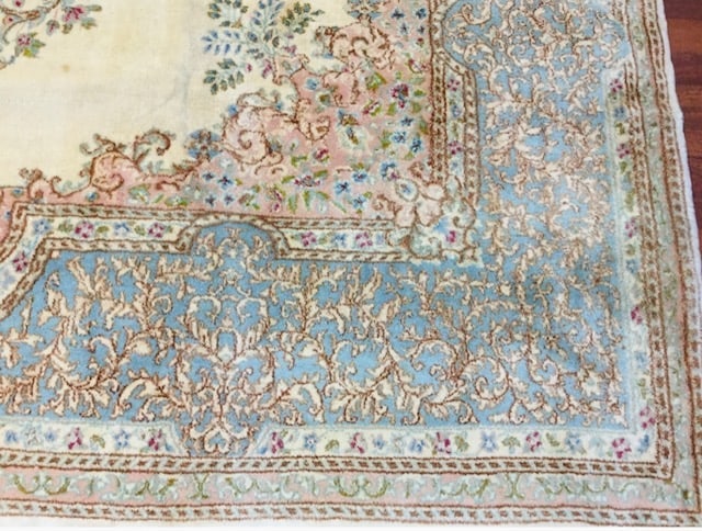 Antique Persian kirman rug-1836 - 2