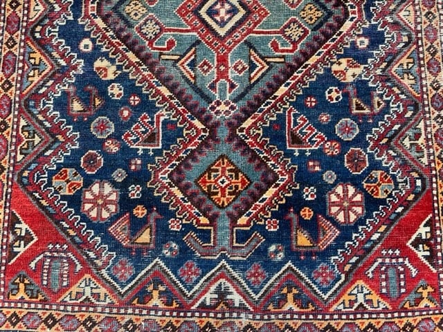 Antique Persian Mahal Rug-5040 - 4