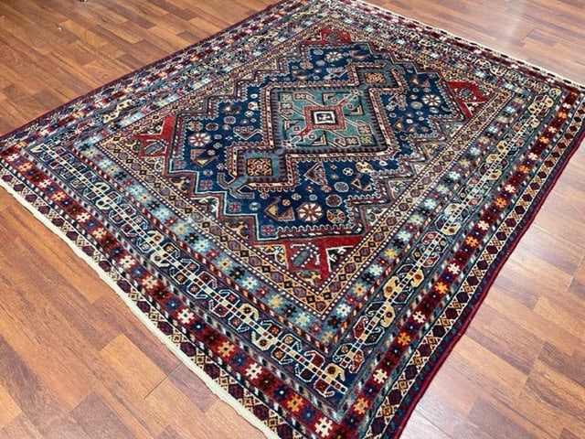 Antique Persian Mahal Rug-5040 - 6