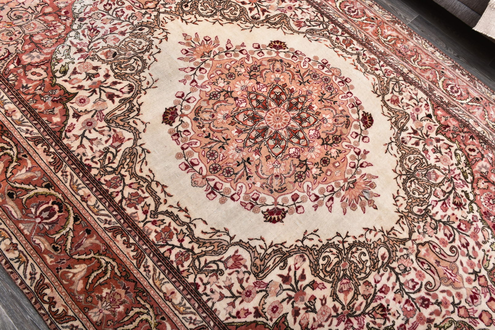 6'11'' x 10'0'' Handmade Vintage Wool Rug - 243812 - 4