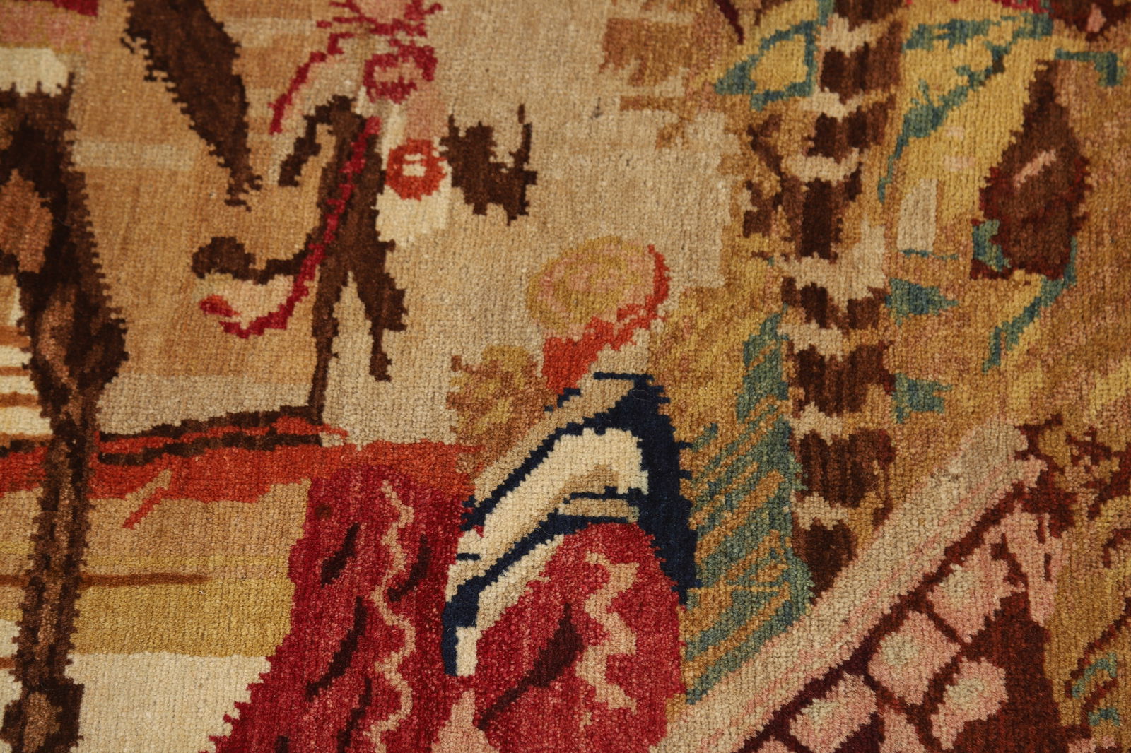 Antique Vegetable Dye Karabagh Oriental Rug 4x6 - 10