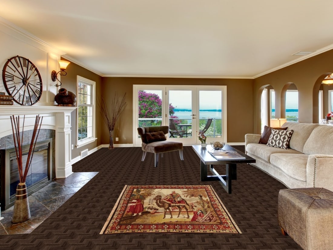 Antique Vegetable Dye Karabagh Oriental Rug 4x6 - 2