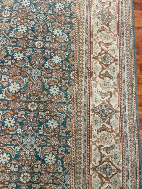 Antique persian Tabriz all over design-5011 - 6