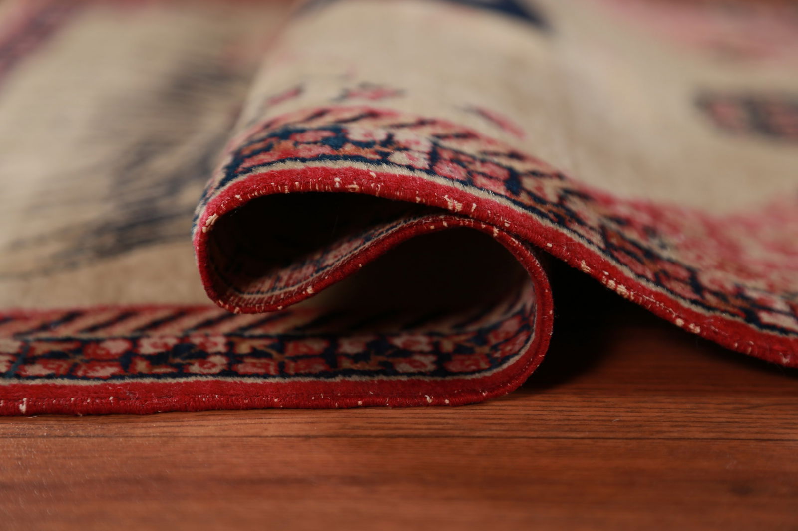 Pre-1900 Antique Vegetable Dye Kerman Ravar Persian Rug 2x3 - 12