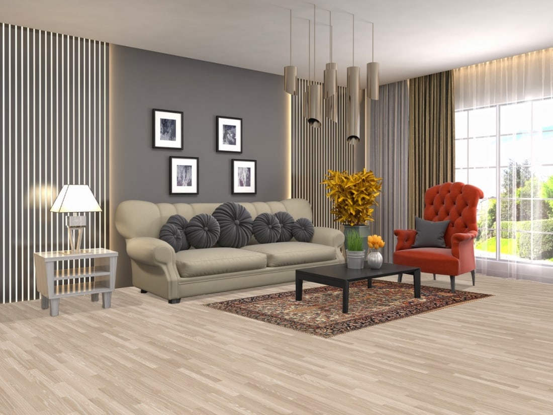 Antique Vegetable Dye Sarouk Farahan Persian Rug 4x6 - 2