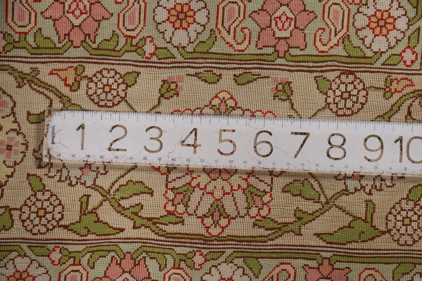 Antique Signed Vegetable Dye Silk/ Silver Hereke Persian Rug 3x5 - 19