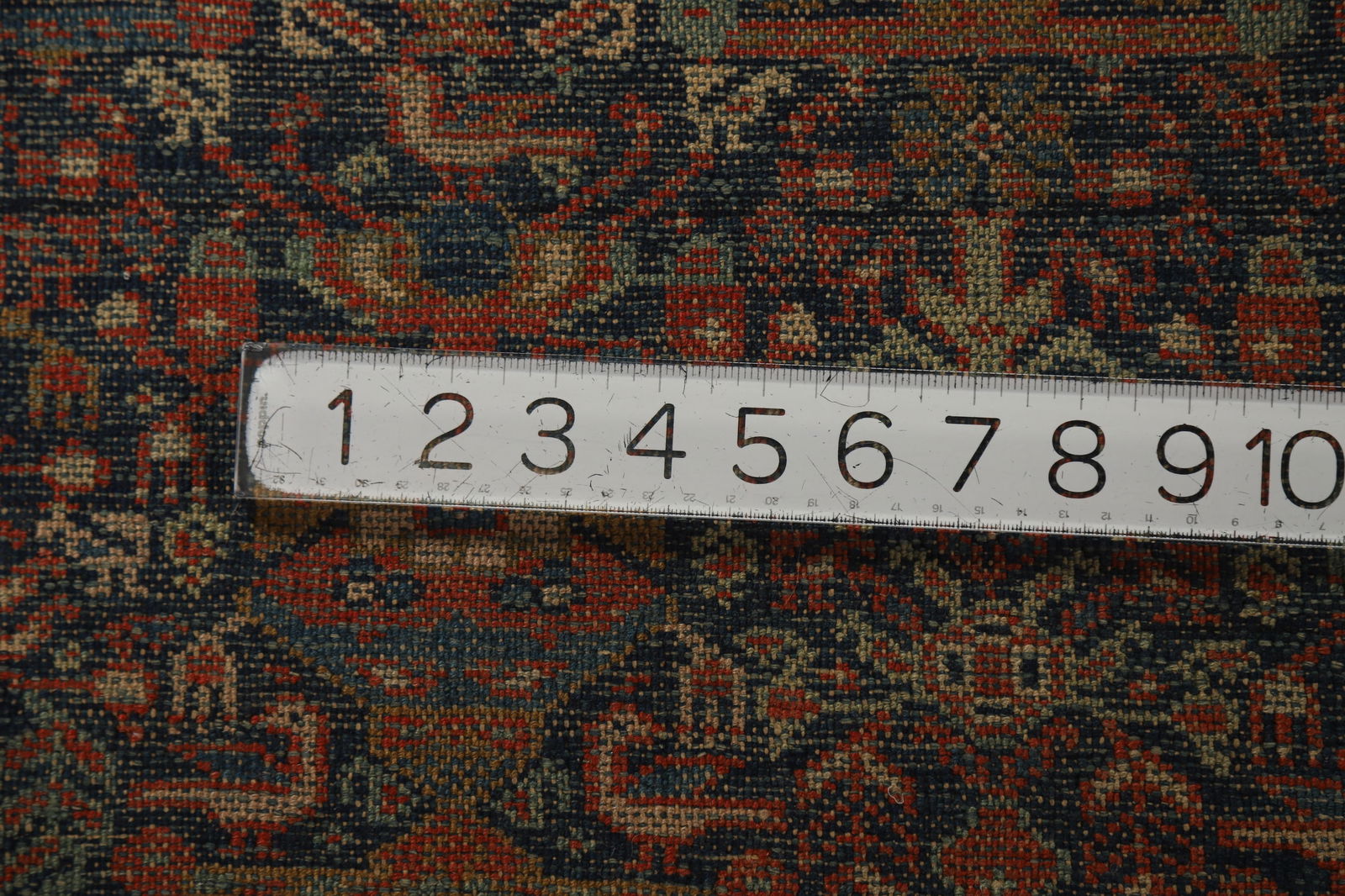 Pre-1900 Antique Vegetable Dye Malayer Persian Rug 4x6 - 19