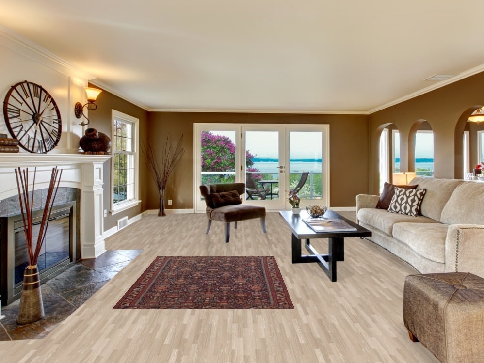 Pre-1900 Antique Vegetable Dye Malayer Persian Rug 4x6 - 2