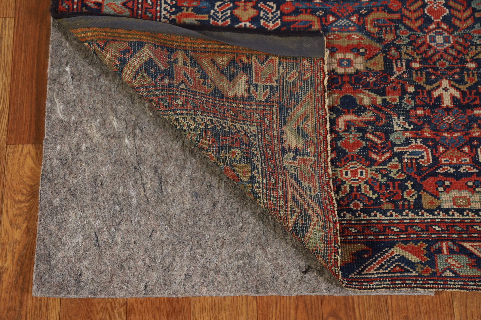 Pre-1900 Antique Vegetable Dye Malayer Persian Rug 4x6 - 8