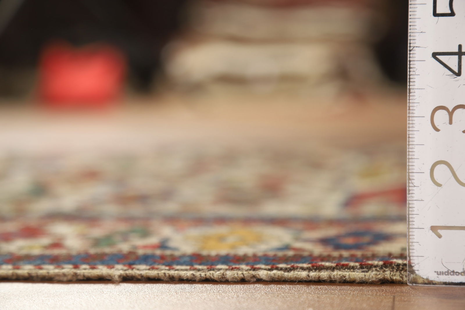 Pre-1900 Antique Vegetable Dye Kazak Oriental Rug 3x5 - 17