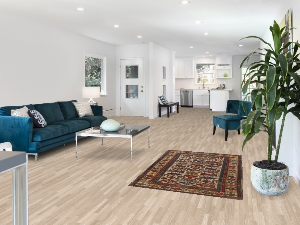 Pre-1900 Antique Vegetable Dye Kazak Oriental Rug 3x5 - 2