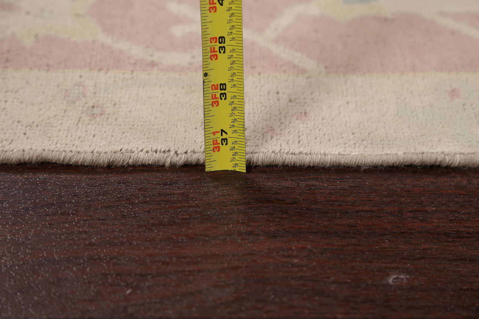 Antique Vegetable Dye Oushak Turkish Area Rug 3x5 - 18