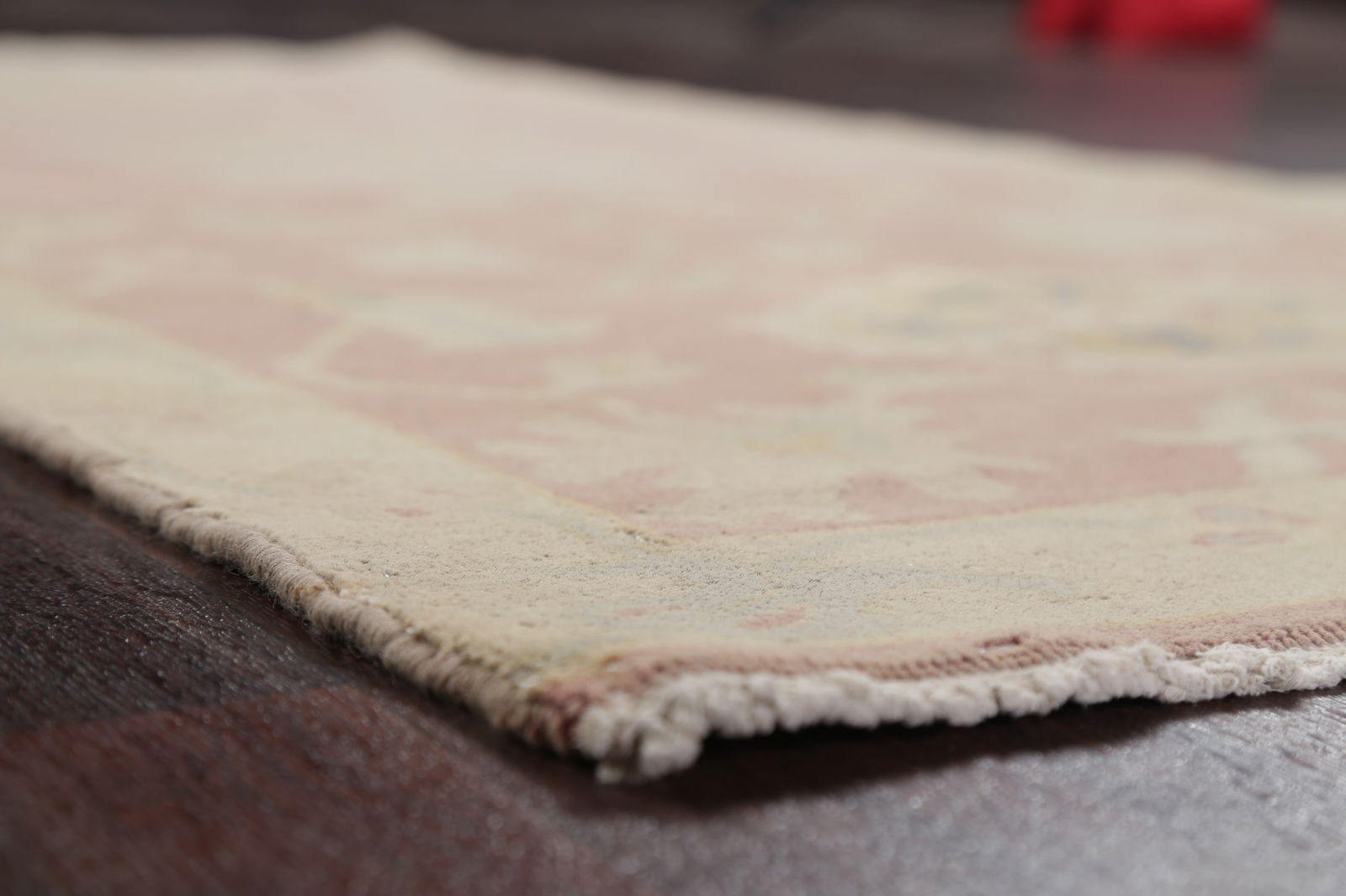 Antique Vegetable Dye Oushak Turkish Area Rug 3x5 - 6