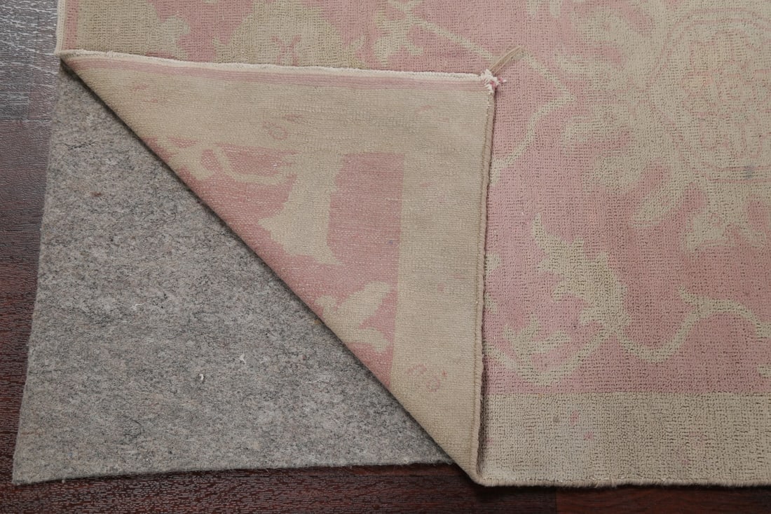 Antique Vegetable Dye Oushak Turkish Area Rug 3x5 - 7