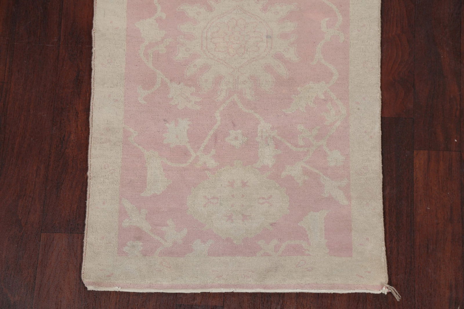 Antique Vegetable Dye Oushak Turkish Area Rug 3x5 - 8