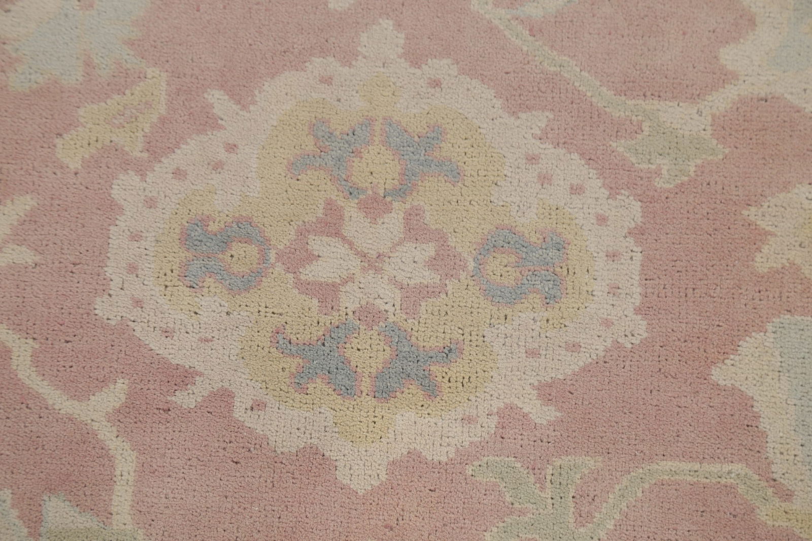 Antique Vegetable Dye Oushak Turkish Area Rug 3x5 - 9