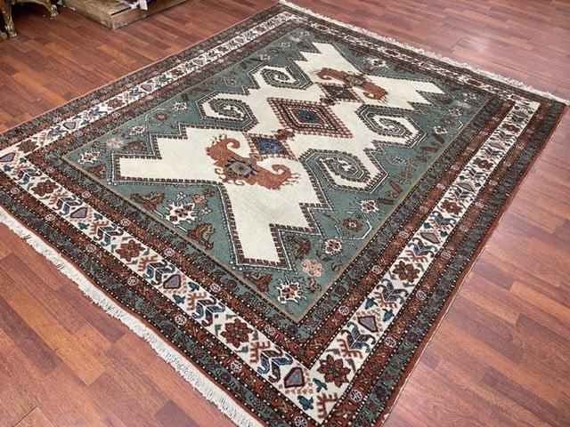 Vintage Persian Ardebil Rug-5046 - 4