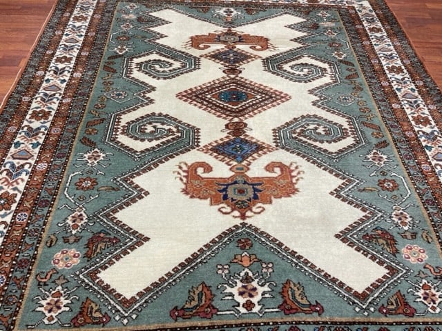 Vintage Persian Ardebil Rug-5046 - 5