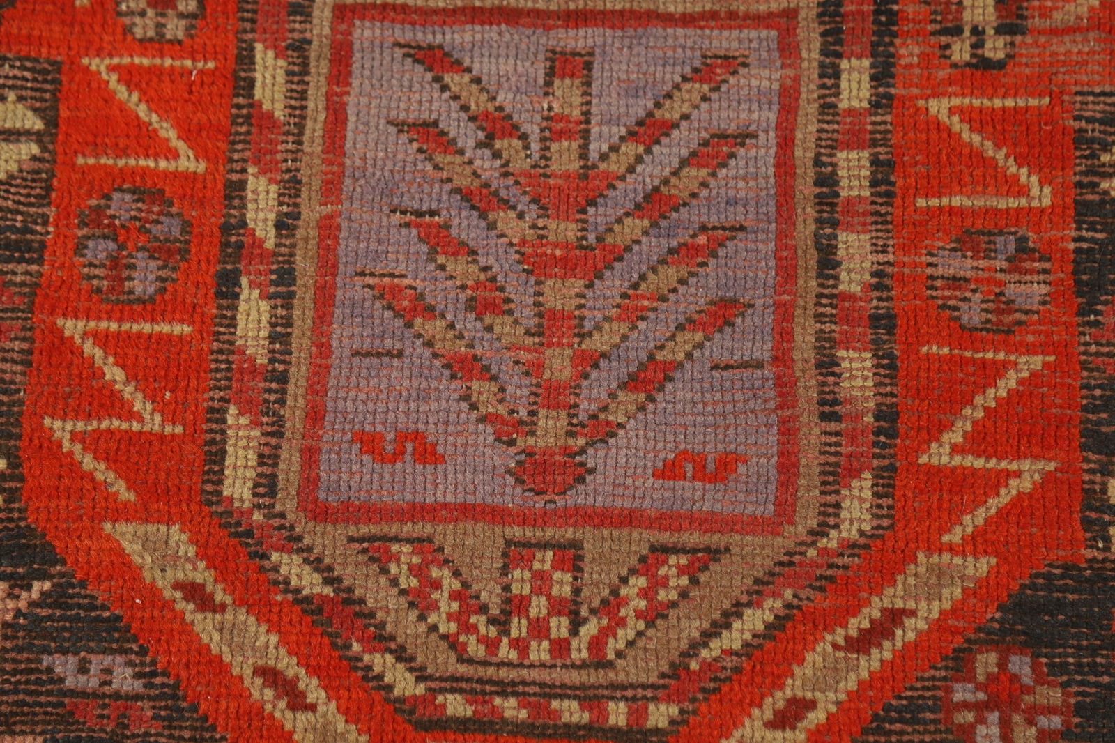 Pre-1900 Antique Anatolian Vegetable Dye Turkish Rug 4x4 - 9