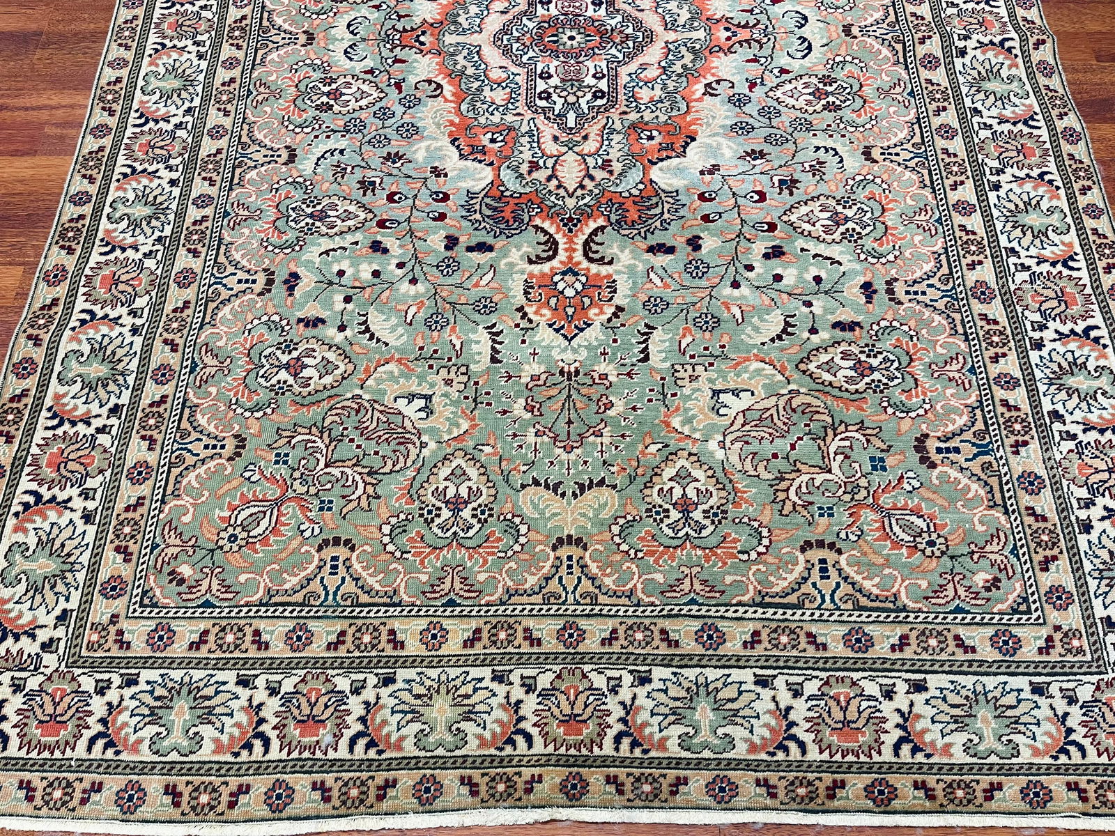 Antique Turkish Kayser rug-4913 - 7
