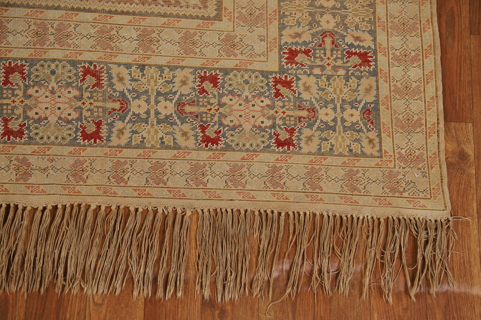 Pre-1900 Antique Vegetable Dye Silk Anatolian Turkish Rug 4x6 - 5
