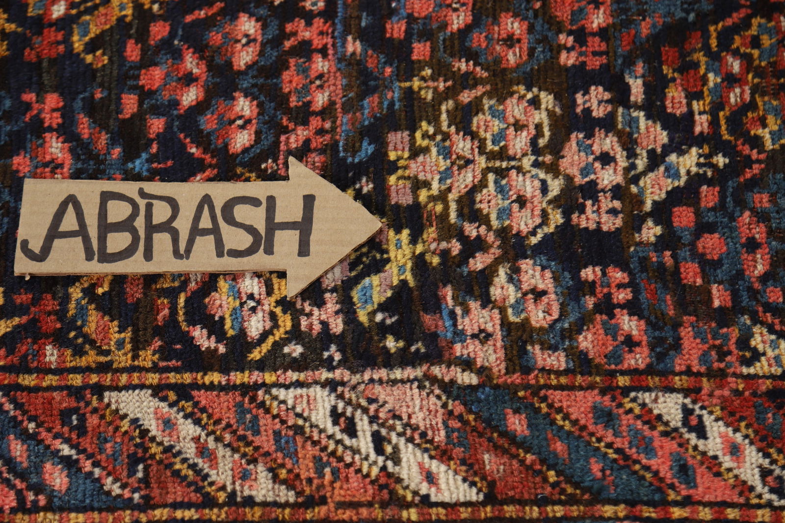 Antique Vegetable Dye Malayer Persian Rug 4x8 - 13