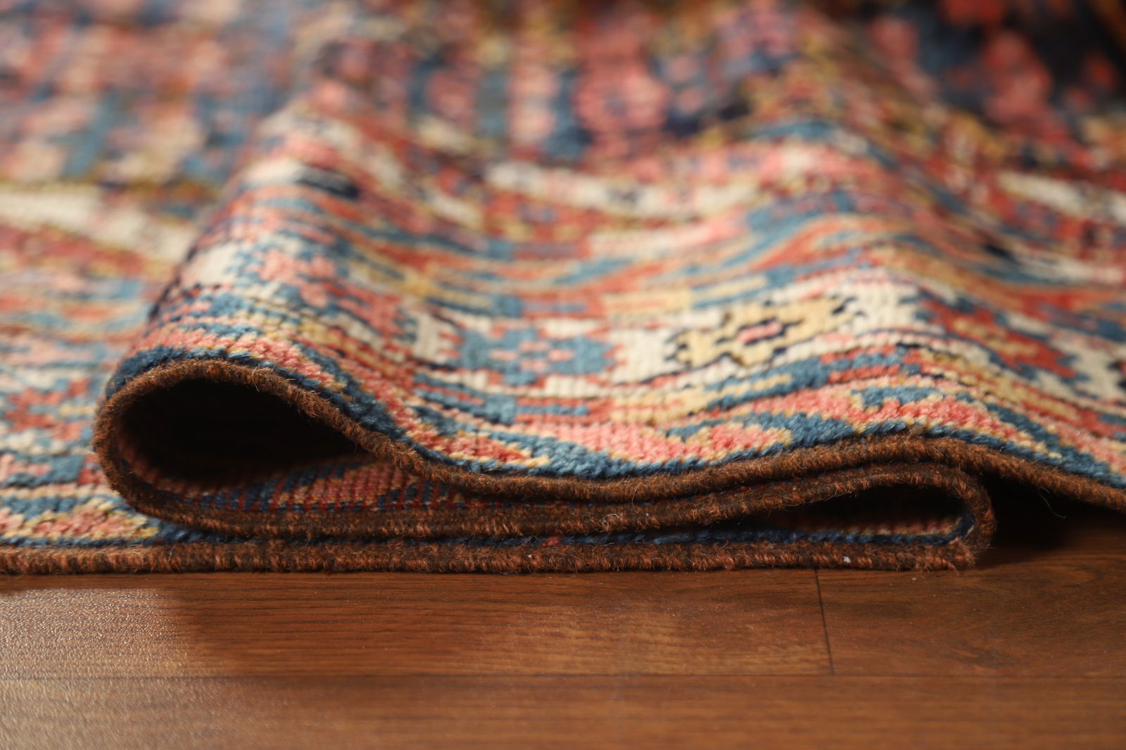 Antique Vegetable Dye Malayer Persian Rug 4x8 - 15