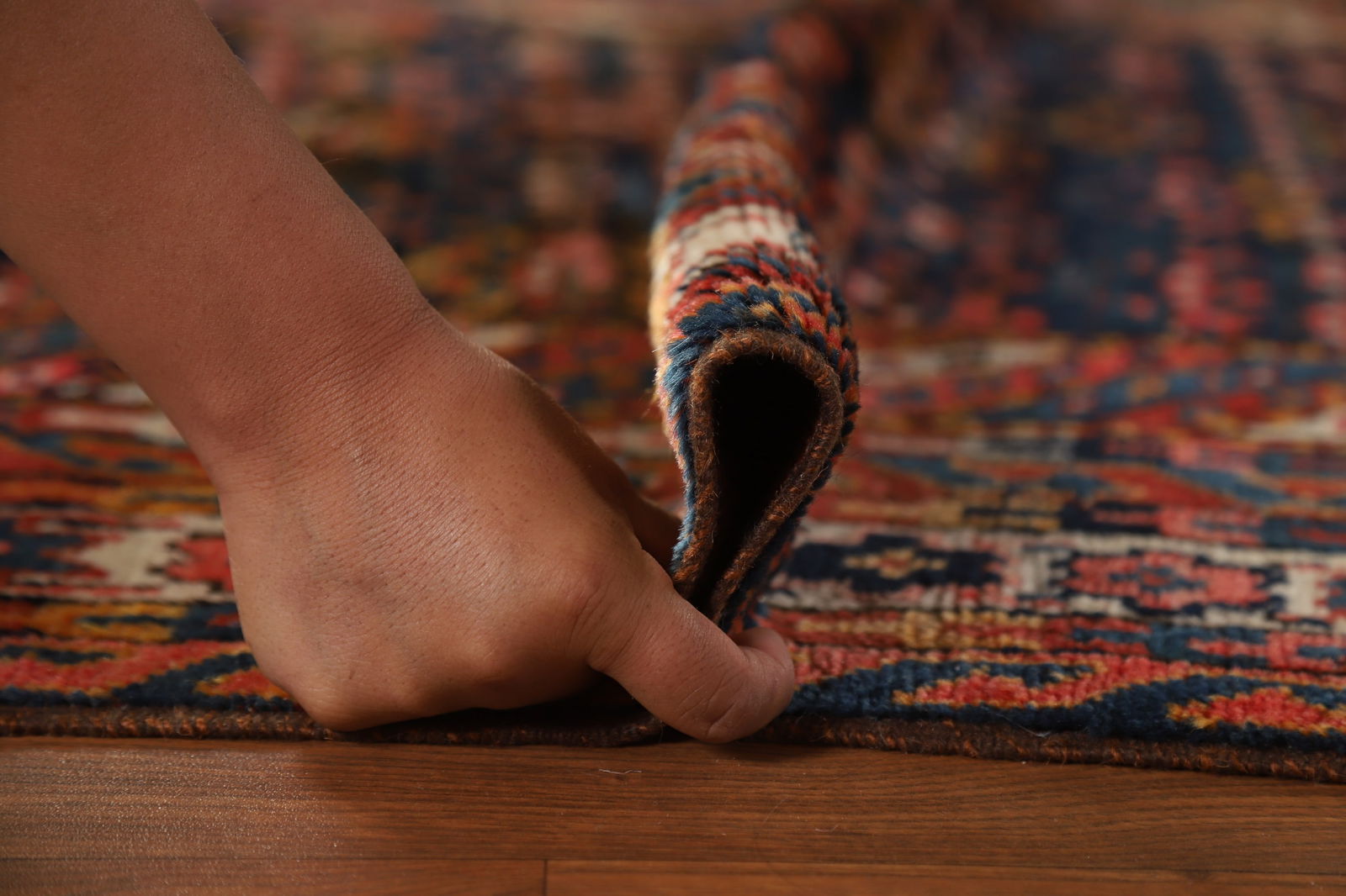 Antique Vegetable Dye Malayer Persian Rug 4x8 - 20