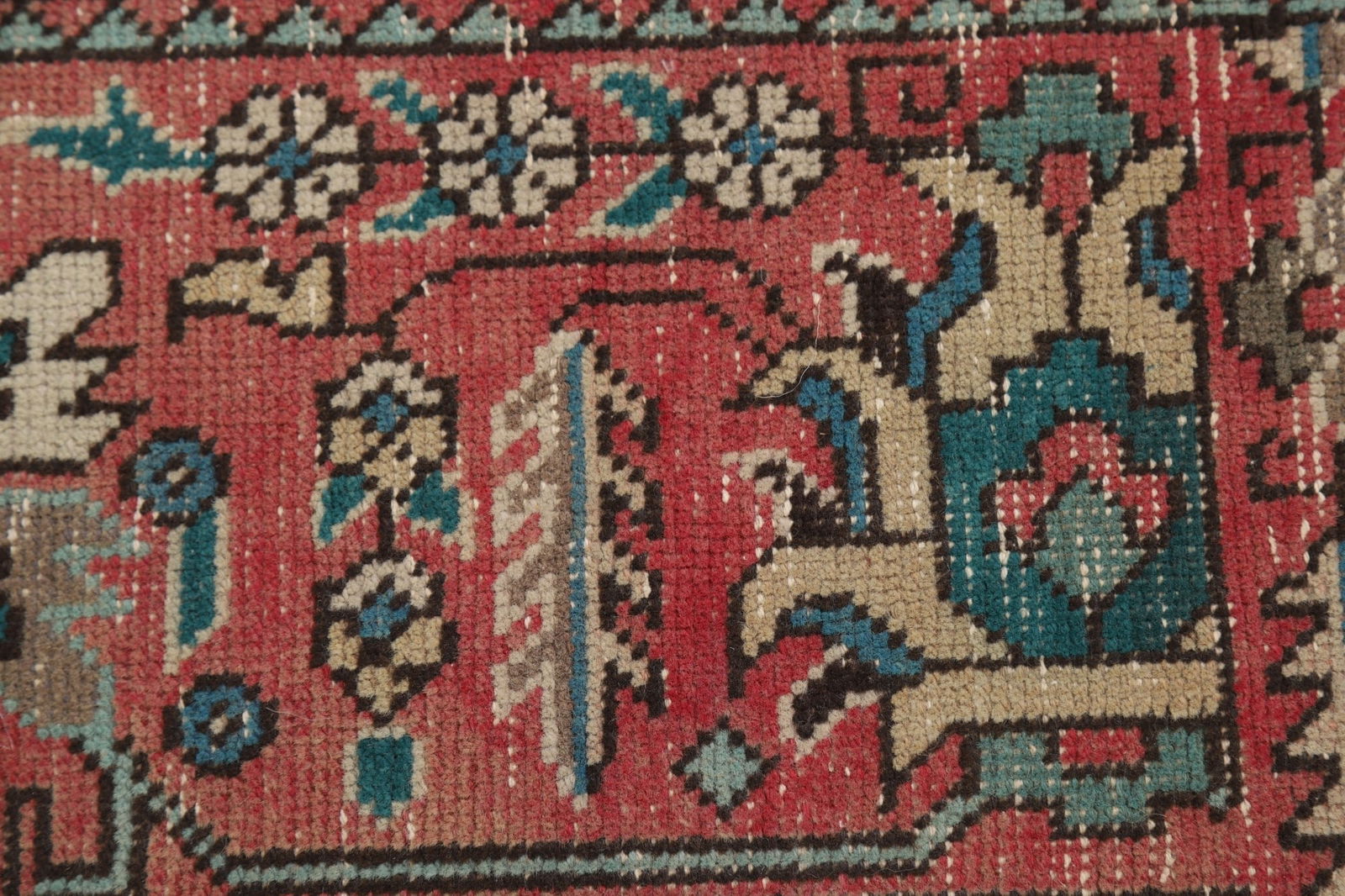 Antique Wool Tabriz Persian Area Rug 8x11 - 10